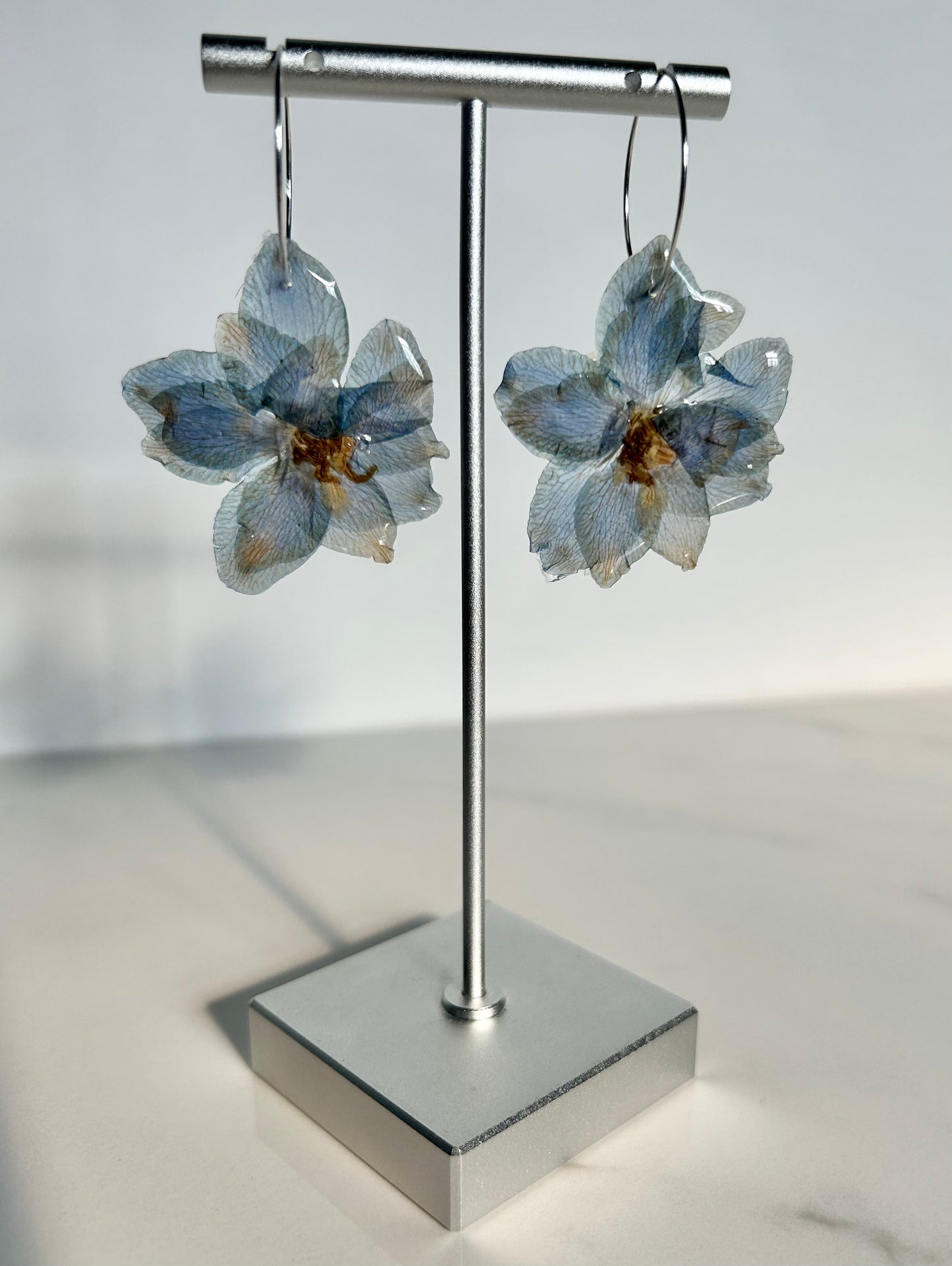 Larkspur Flower Hoop