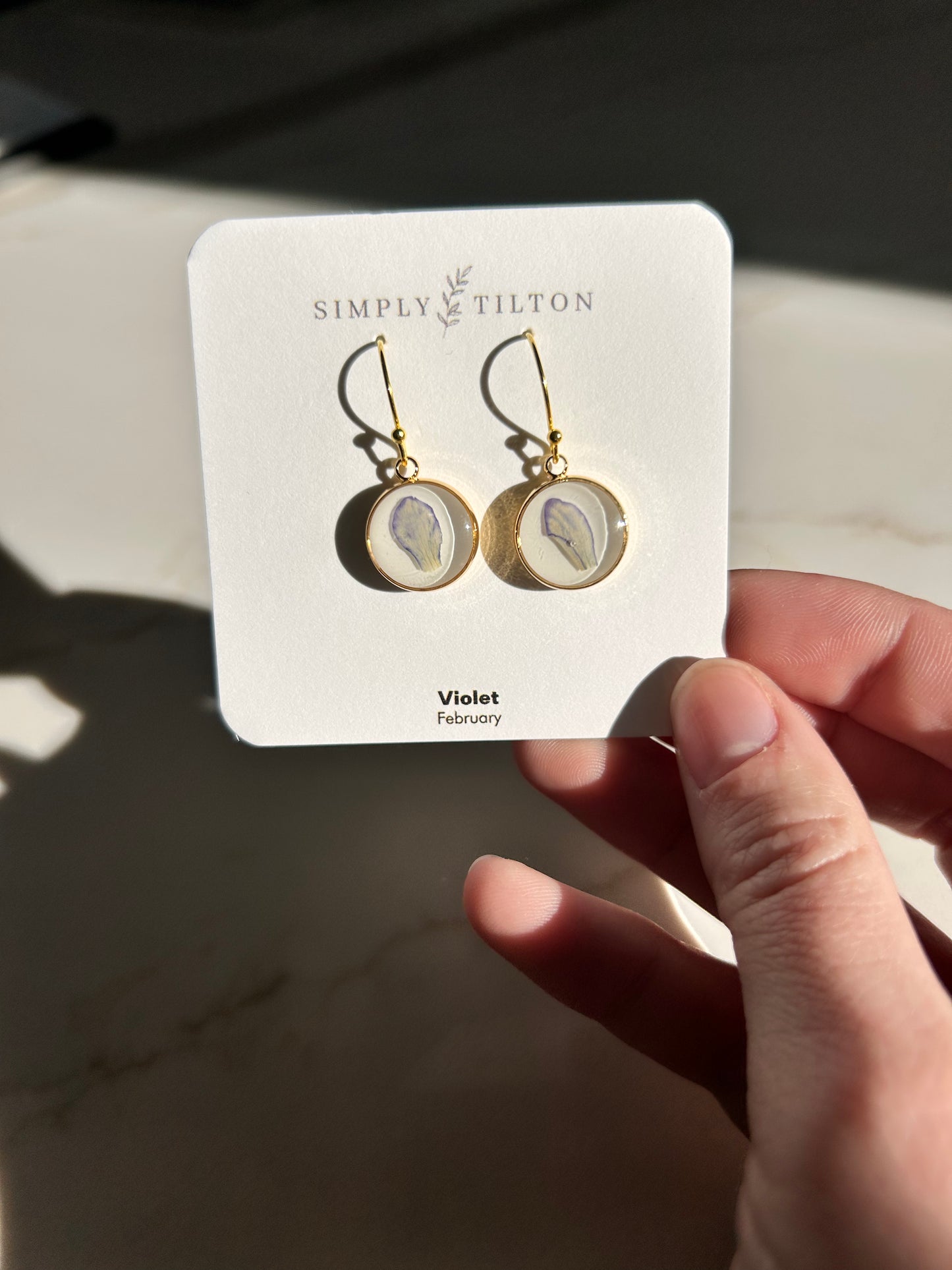 Birth Month Earrings